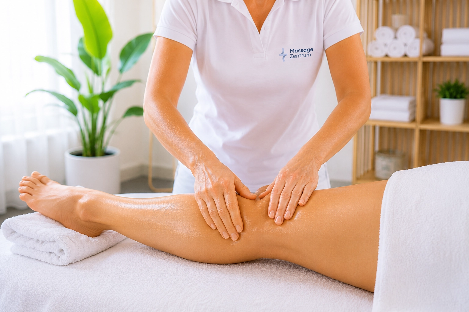 Sanfte Lymphdrainage im Massage Zentrum für Ebikon